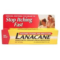 Lanacane Anaesthetic Cooling Cream Medication (60g)