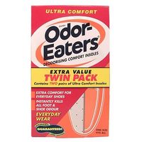 Odor-Eaters Ultra Comfort Deodorising Insoles - Twin Pack