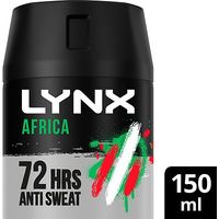 Lynx Dry Africa Anti-Perspirant Deodorant 150ml