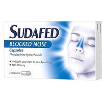 Sudafed Blocked Nose Capsules (24 Capsules)
