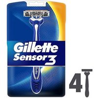 Gillette Sensor 3 Disposable Razors - 4 Pack