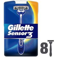 Gillette Sensor 3 Disposable Razors - 8 Pack