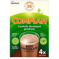 Complan Nutritious Vitamin-rich Drink - Chocolate 4 X 55g
