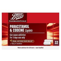Boots Paracetamol And Codeine Caplets - 32 Caplets