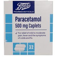 Boots Paracetamol 500mg - 32 Caplets
