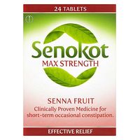 Senokot Max Strength Senna - 24 Tablets
