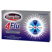 Benylin 4 Flu, 24 Tablets