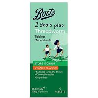 Boots Threadworm Tablets - 4 Tablets