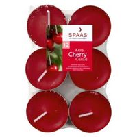 Spaas Cherry Tealight Pack Of 12