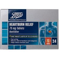 Boots Heartburn Relief Tablets - 24