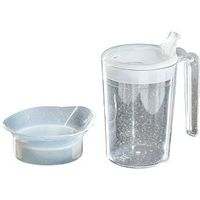 Homecraft Polycarbonate Clear Mug With 2 Lids - 400ml