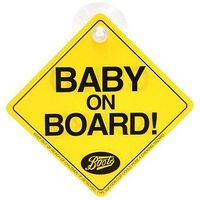 Boots Baby On Board Sign