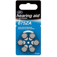 Boots Hearing Aid Batteries - Size 675 - 6 Pack