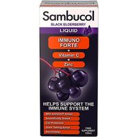 Sambucol Black Elderberry Liquid Extract Immuno Forte Formula - 120 Ml