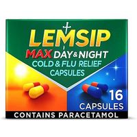 Lemsip Max Day And Night Cold And Flu Relief Capsules - 2 X 8 Capsules