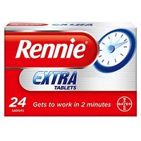 Rennie Extra Tablets- 24 Tablets