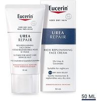 Eucerin Dry Skin Replenishing Face Cream Night 5% Urea With Lactate 50ml