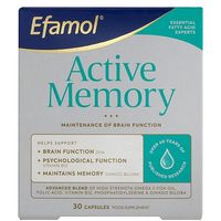 Efamol Brain. ACTIVE MEMORY. 30 Capsules