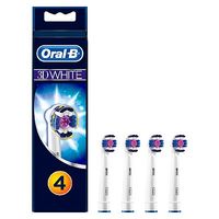 Oral-B 3D White Electric Toothbrush Heads - 4 Pack