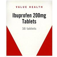 Value Health Ibuprofen 200mg - 16 Tablets