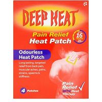 Deep Heat Pain Relief Heat Patch - 4 Patches