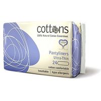 Cottons Ultra Thin Liners 24 Pack