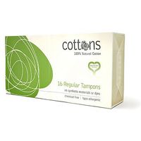 Cottons Regular Tampons 16 Pack