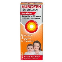 Nurofen For Children Strawberry Oral Suspension - 200ml