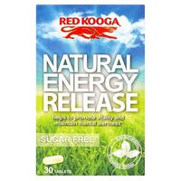 Red Kooga Natural Energy Release Tablets (30)