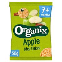 Organix Finger Foods Apple Rice Cakes 7+ Months Stage 2 50g
