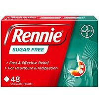 Rennie Sugar Free - 48 Tablets