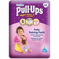 Huggies Pull-Ups Night Time Girls Size Small Convenience Pack - 14 Pants