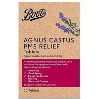 PMS Relief Agnus Castus Fruit Extract Tablets - X 4 Mg