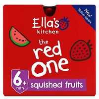 Ella's Kitchen The Red One Squished Smoothie Fruits 5 X 90g