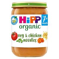 HiPP Organic Vegetables With Noodles & Chicken 7+ Months 190g