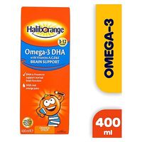 Haliborange Omega-3 Syrup For Kids With Vitamins A C D E- 400ml
