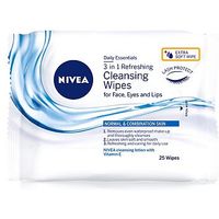 Nivea Daily Essentials Refreshing Facial Cleansing Wipes 25s