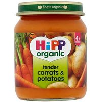 HiPP Organic Tender Carrots & Potatoes 4+ Months 125g