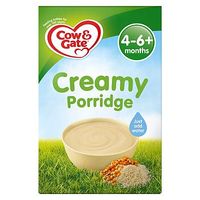 Cow & Gate Sunny Start 4-6m Onwards Creamy Porridge 125g