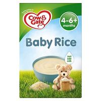 Cow & Gate First Spoonfuls Pure Baby Rice From 4-6m Onwards 100g