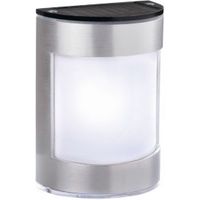 Blooma Alhena Silver Solar Powered LED Wall Light
