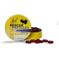 Bach Rescue Pastilles - Blackcurrant With Sweeteners - 50g