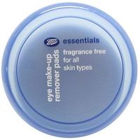 Boots Essentials Fragrance Free Eye Make Up Remover Pads 40
