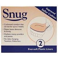 Snug Denture Cushions LinersTwin Pack