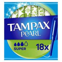 Tampax Pearl Super Tampons X18