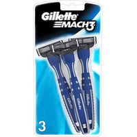 Gillette Mach 3 Disposable Razors - 3 Pack