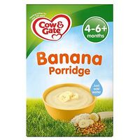 Cow & Gate Sunny Start Banana Porridge From 4-6m Onwards 125g