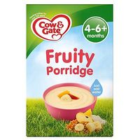 Cow & Gate Sunny Start Fruity Porridge From 4-6m Onwards 125g
