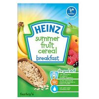 Heinz 7+ Months Soft Pieces Summer Fruit Cereal Breakfast 120g