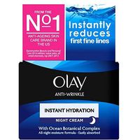 Olay Anti Wrinkle Instant Hydration Anti-Ageing Night Cream Moisturiser 50ml